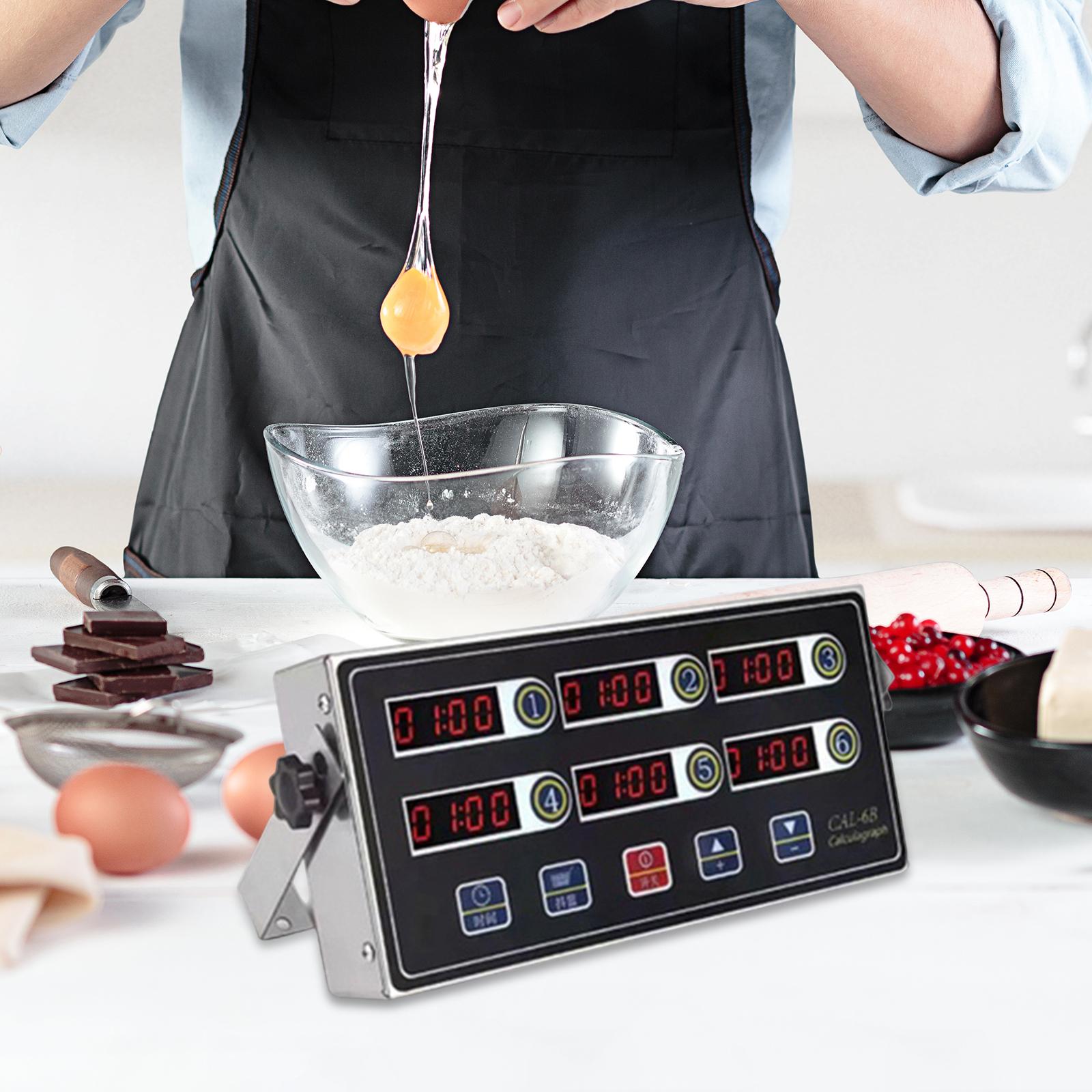 Kitchen Set Bakery - Multi Channel LED Kitchen Timer Programmable