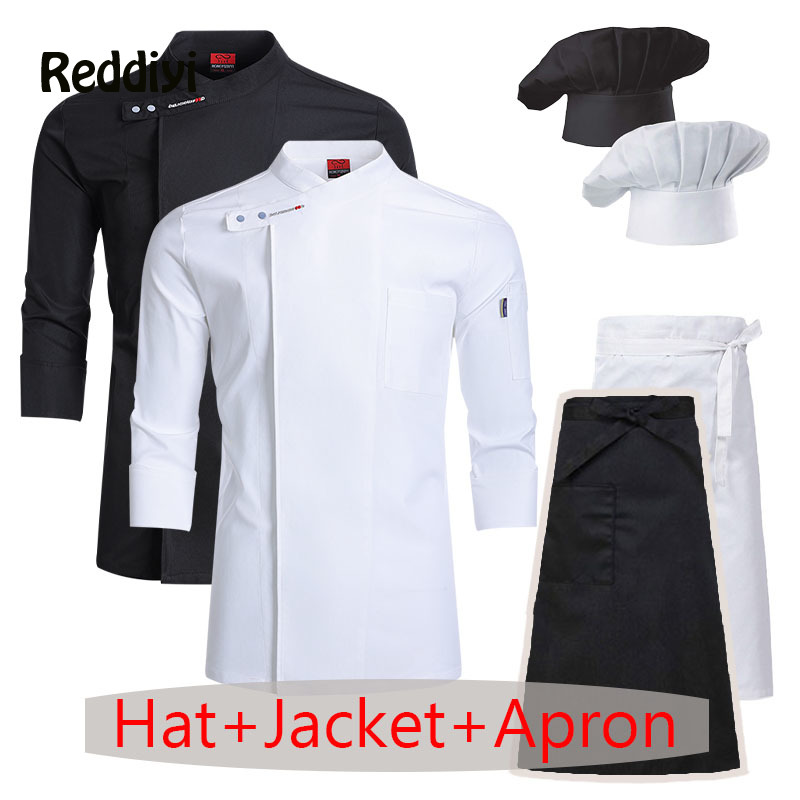 Kitchen Set Bakery - Chef Uniform 3-piece Set Wholesale Unisex