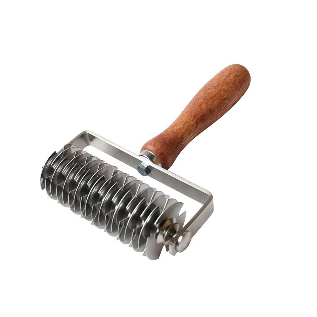 Kitchen Set Bakery - Pastry Roller Slicer Stainless Steel Dough