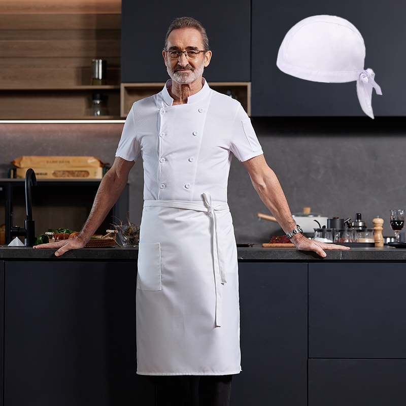 Kitchen Set Bakery - Chef Uniform 3-piece Set Wholesale Chef's