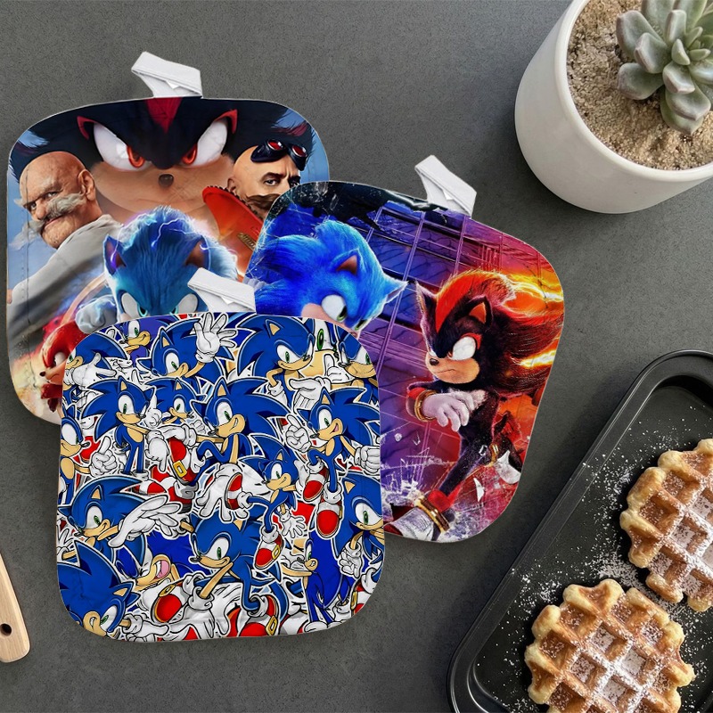 Kitchen Baking Table - Sonics Cartoon Heat Resistant Towel Pot