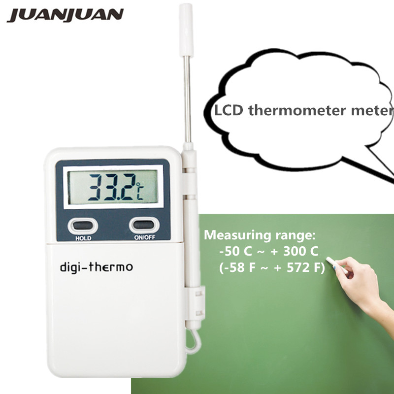 Kitchen Baking Station - Electronic Thermometer LCD Digital Multi-thermo Meter