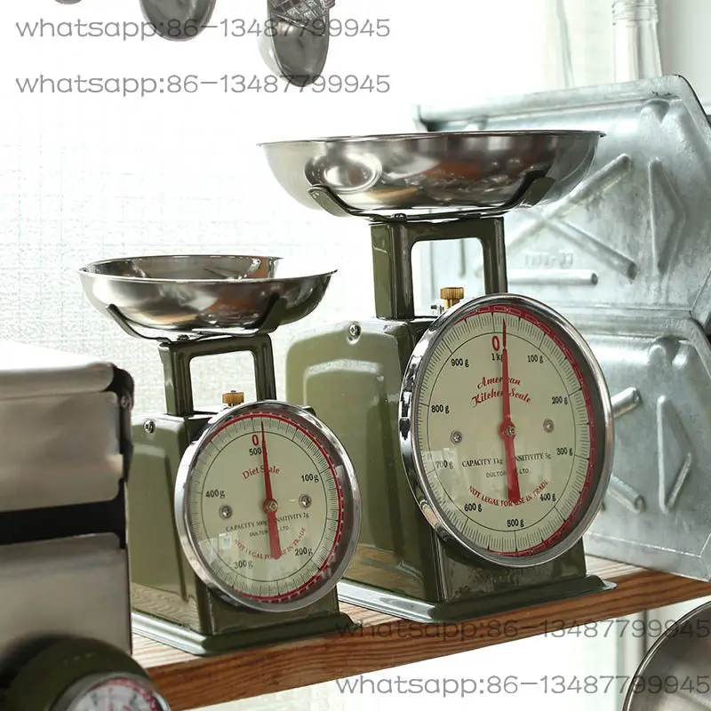 Kitchen Baking Table - Metal Kitchen Call Retro Baking Measuring