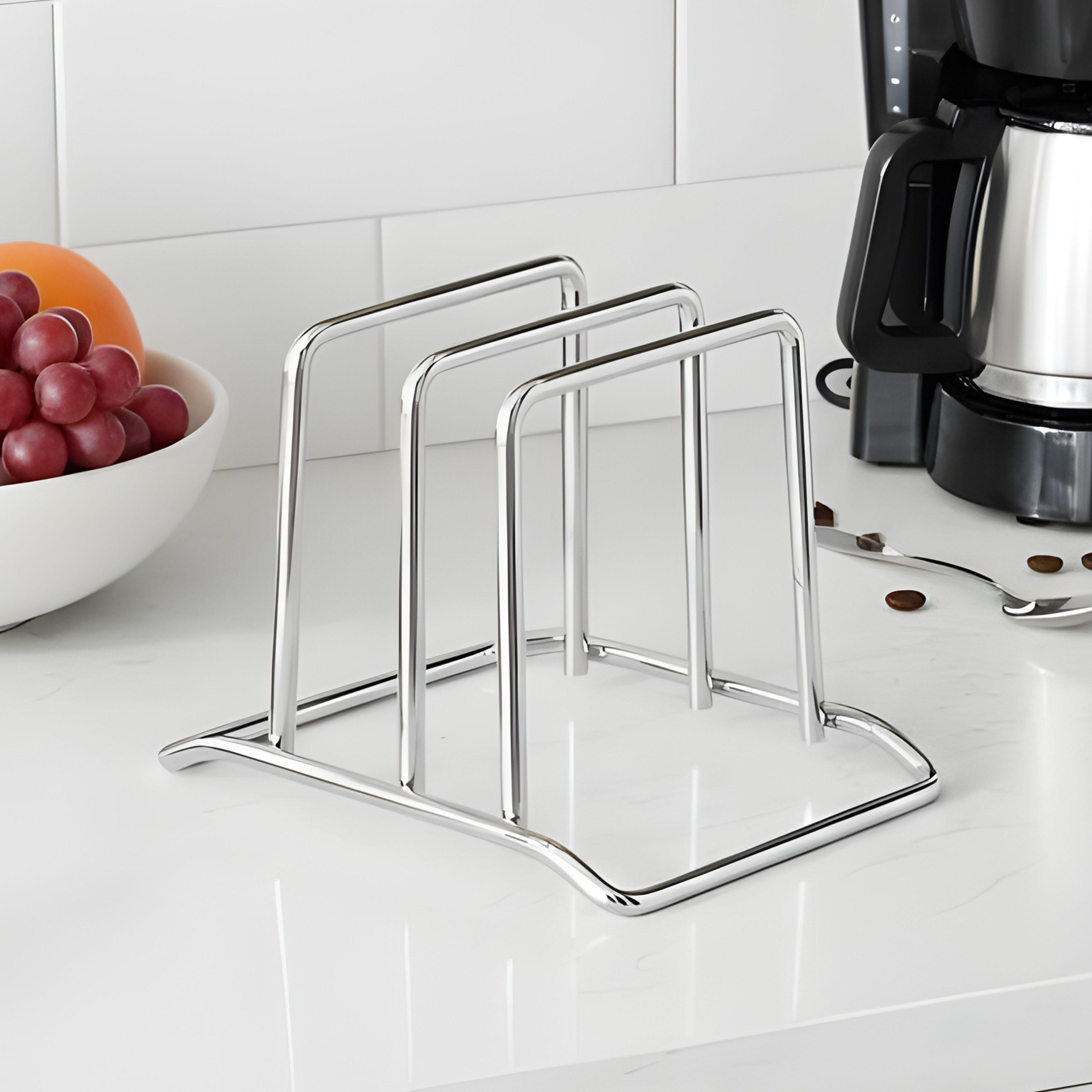 Cutting Board Holder Stainless - Kitchen Cabinet Baking Organizer recension och pris