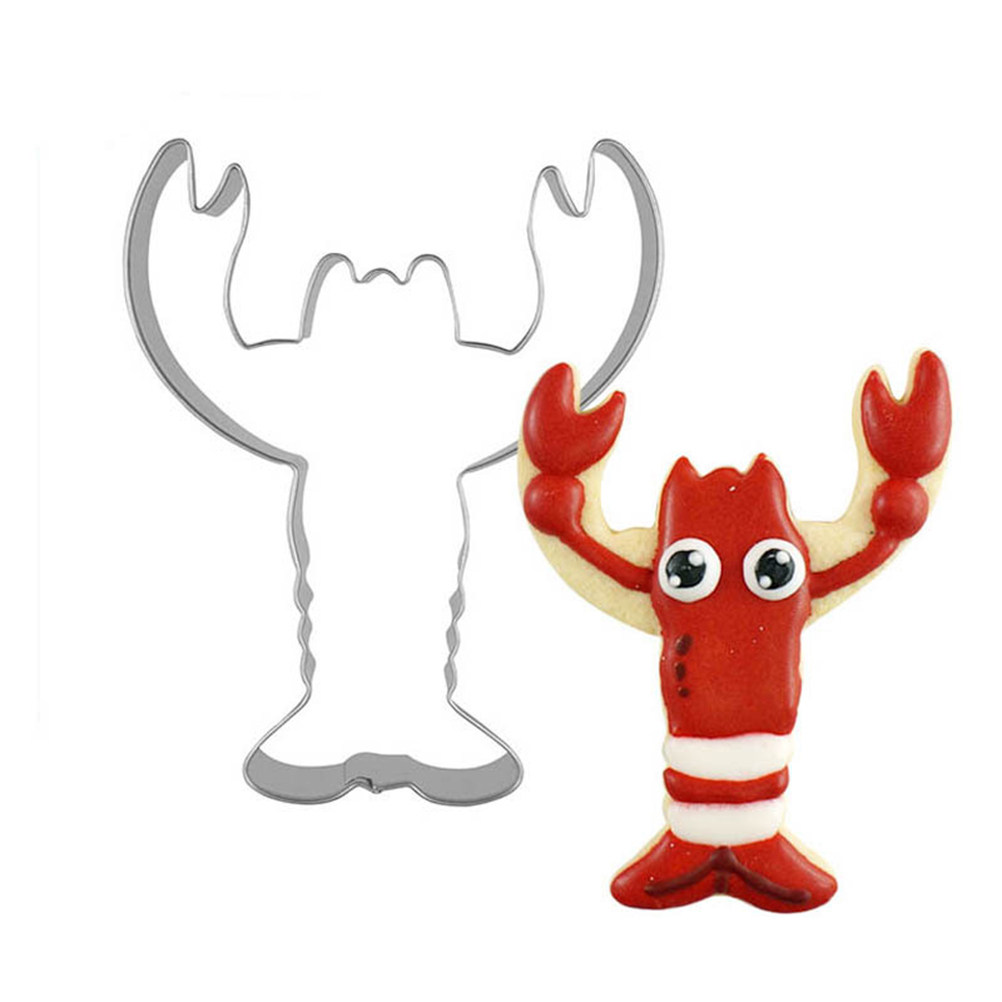 4pcs Lobster Shape Cookie Cutt - Kitchen Baking Cake recension och pris