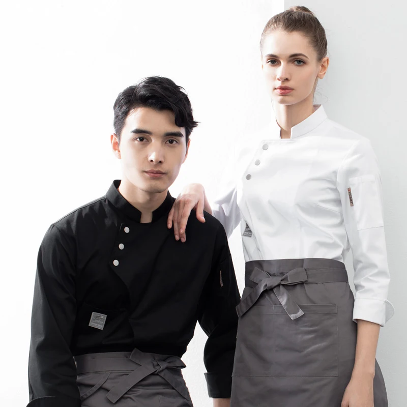 Long Sleeve Chef Jackets Resta - Kitchen Set Bakery recension och pris