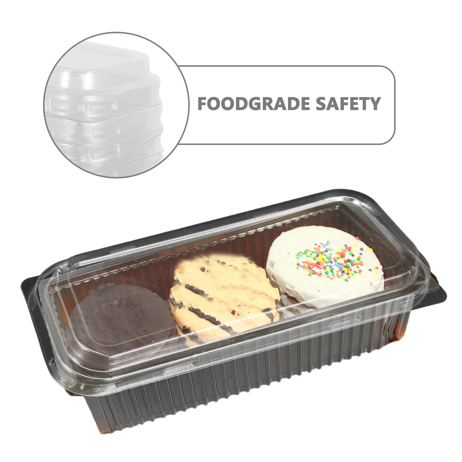 50Pcs Plastic Loaf Baking Lids - Kitchen With Baking Area recension och pris