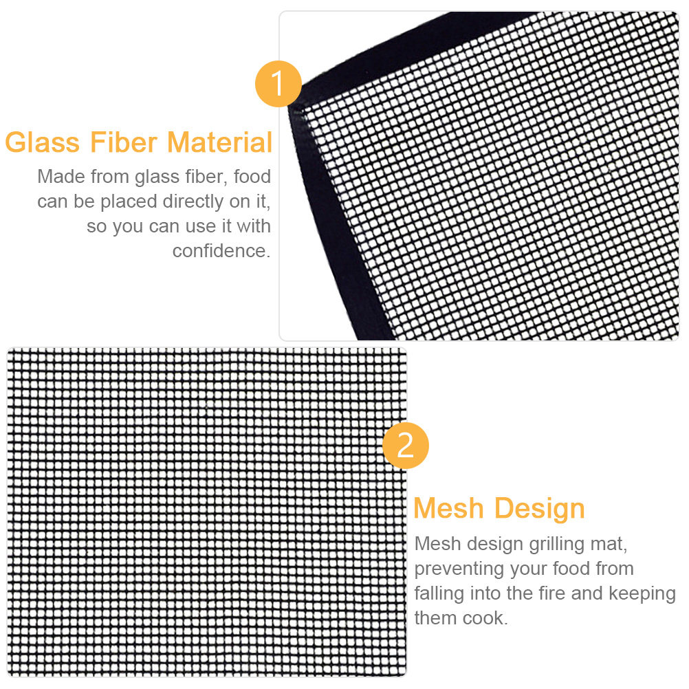 Bbq Grill Mat Non Stick Mesh B - Super Kitchen Baking Mat recension och pris