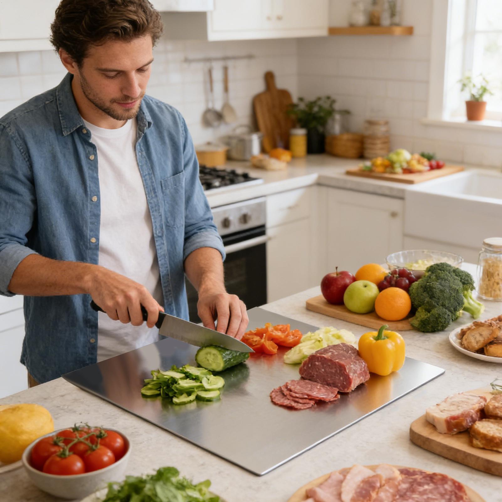 Stainless Steel Cutting Board  - Kitchen With Baking Area recension och pris