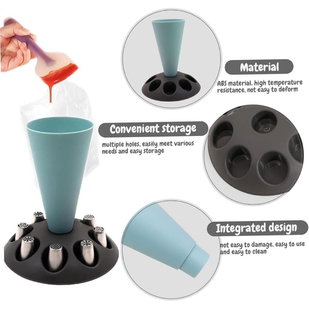 1Pcs Cake Decorating Piping Ba - Kitchen Baking Cake recension och pris