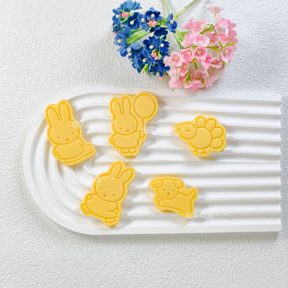 Cute 3D Press Cookie Mold with - Baking Kitchen Kids recension och pris