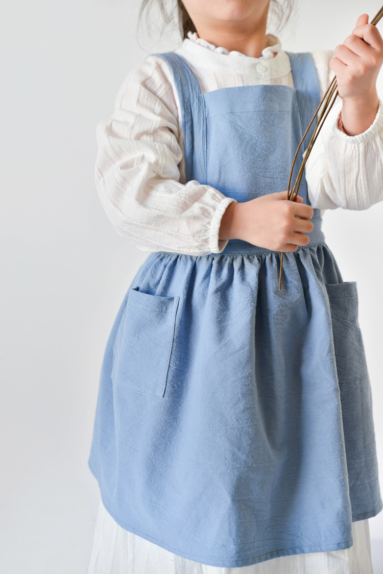 Kids Cotton Apron Dress Parent - Baking Kitchen Kids recension och pris