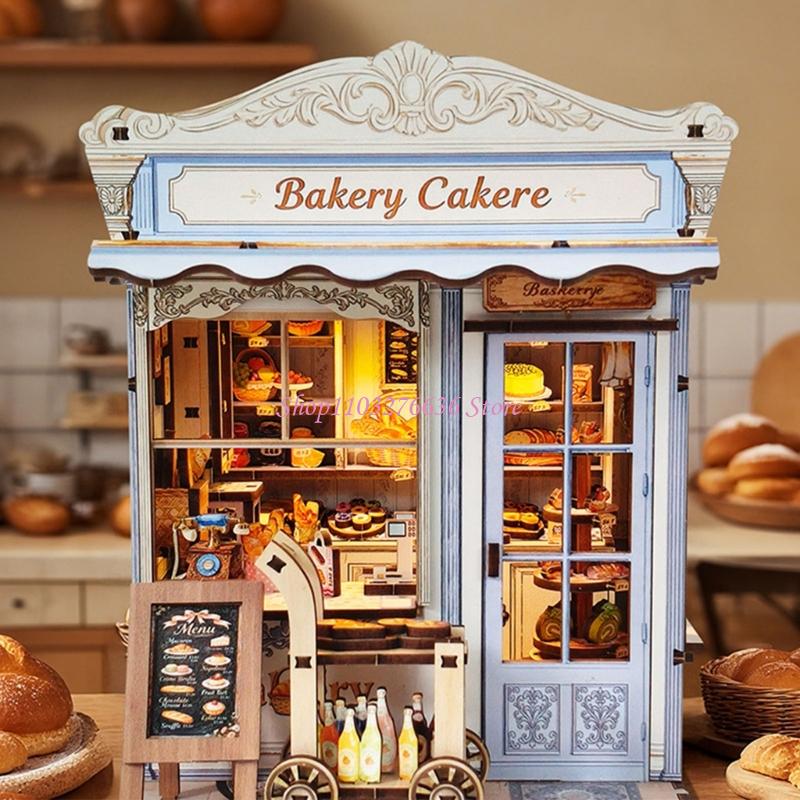 R6FD Wooden Mini Bakery Buildi - Kitchen Set Bakery recension och pris