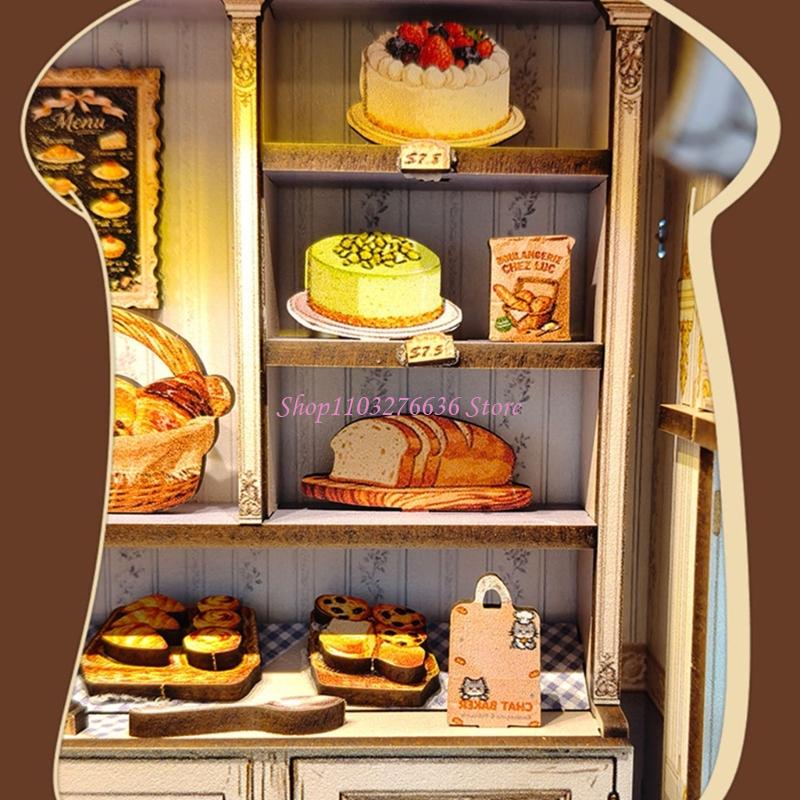 R6FD Wooden Mini Bakery Buildi - Kitchen Set Bakery recension och pris