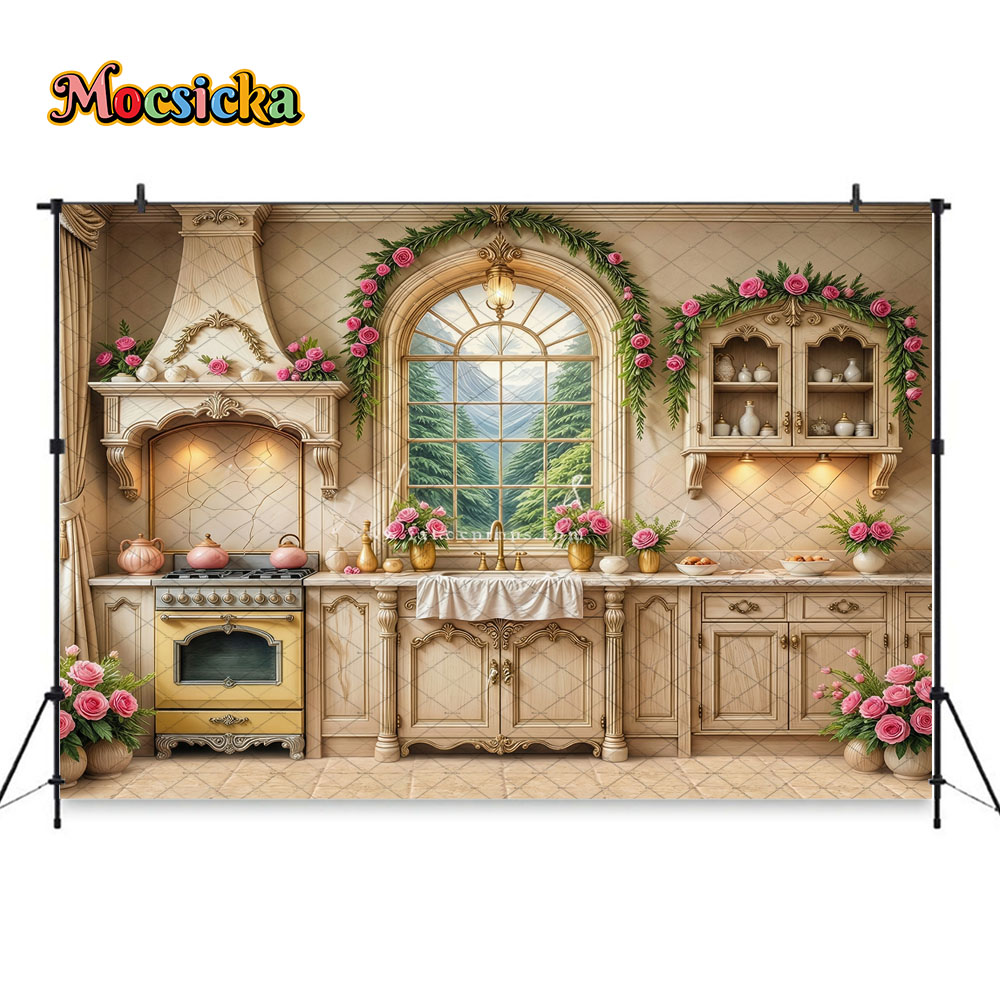 Mocsicka Backdrop Photography  - Kitchen Baking Photoshoot recension och pris