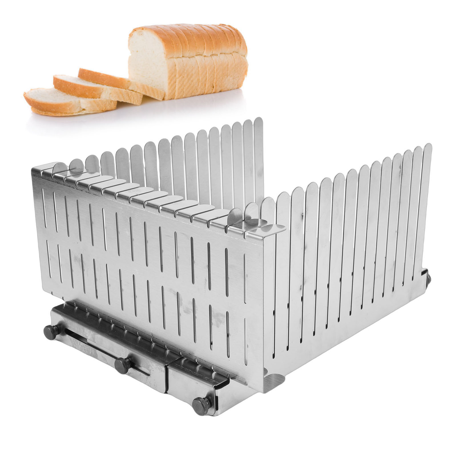 Stainless Steel Bread Slicer,  - Kitchen Aid Baking Bread recension och pris