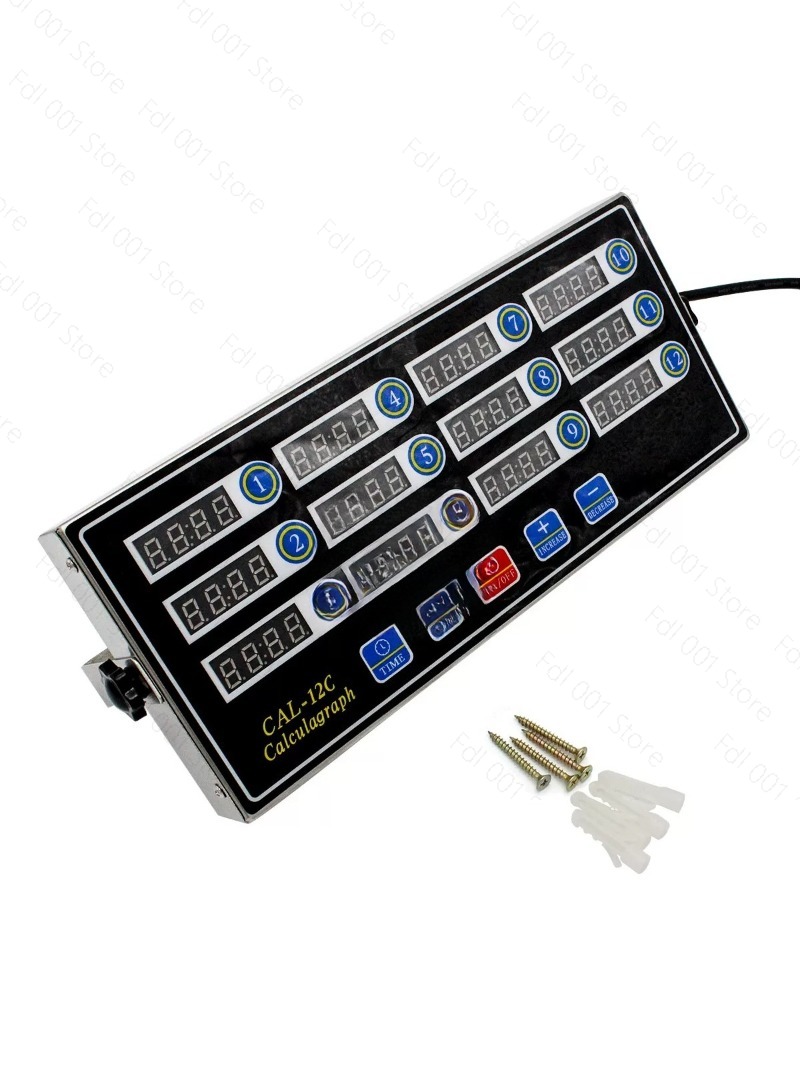 Commercial 12-Channel Timer Ki - Kitchen With Baking Area recension och pris