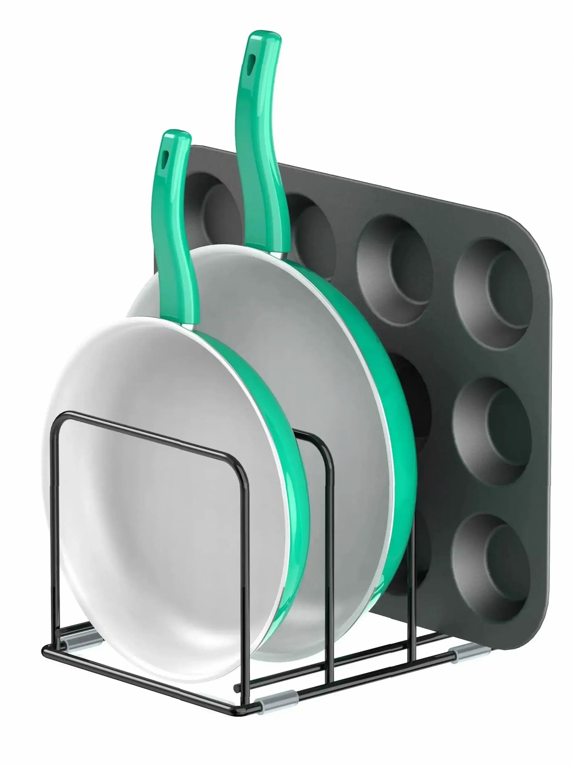 Pan Organizer for Kitchen Cabi - Kitchen Cabinet Baking Organizer recension och pris