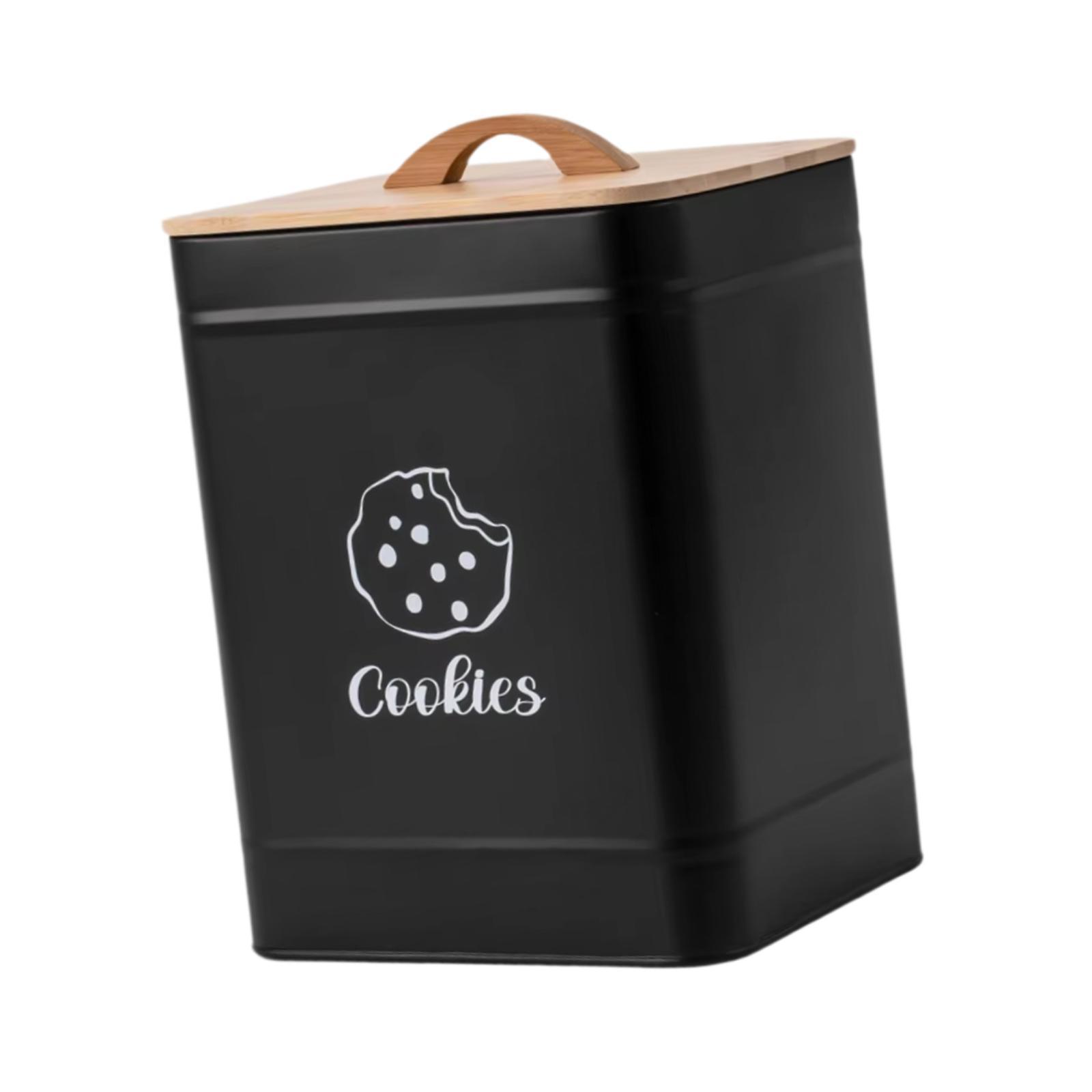 Cookie Jar Storage Tin Kitchen - Kitchen Baking Counter recension och pris