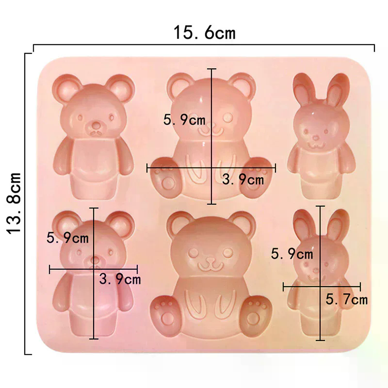 /PFU/Silicone Mold Cute Cartoo - Baking Kitchen Kids recension och pris