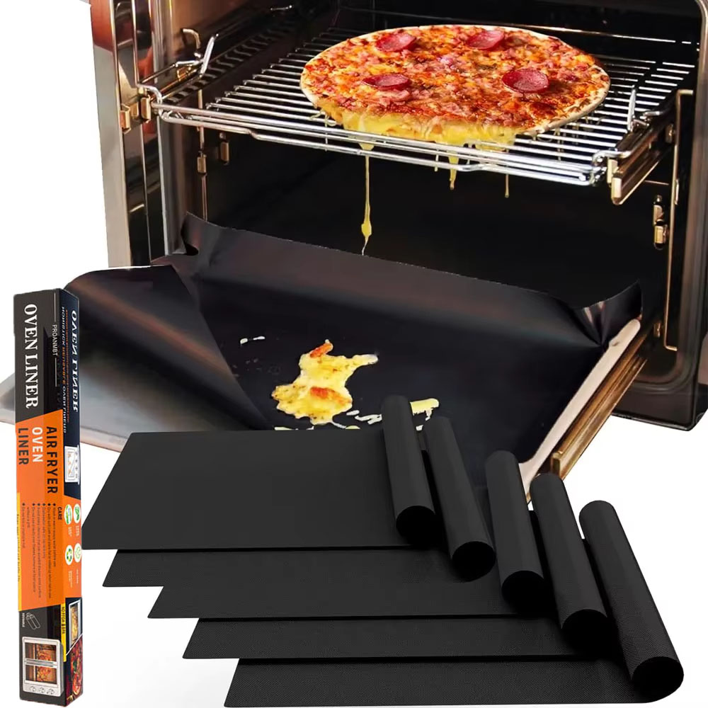 BBQ Mats Oven Bottom Liners Re - Super Kitchen Baking Mat recension och pris