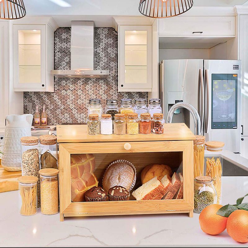 Bread Storage Display Cabinet  - Kitchen Cabinet Baking Organizer recension och pris
