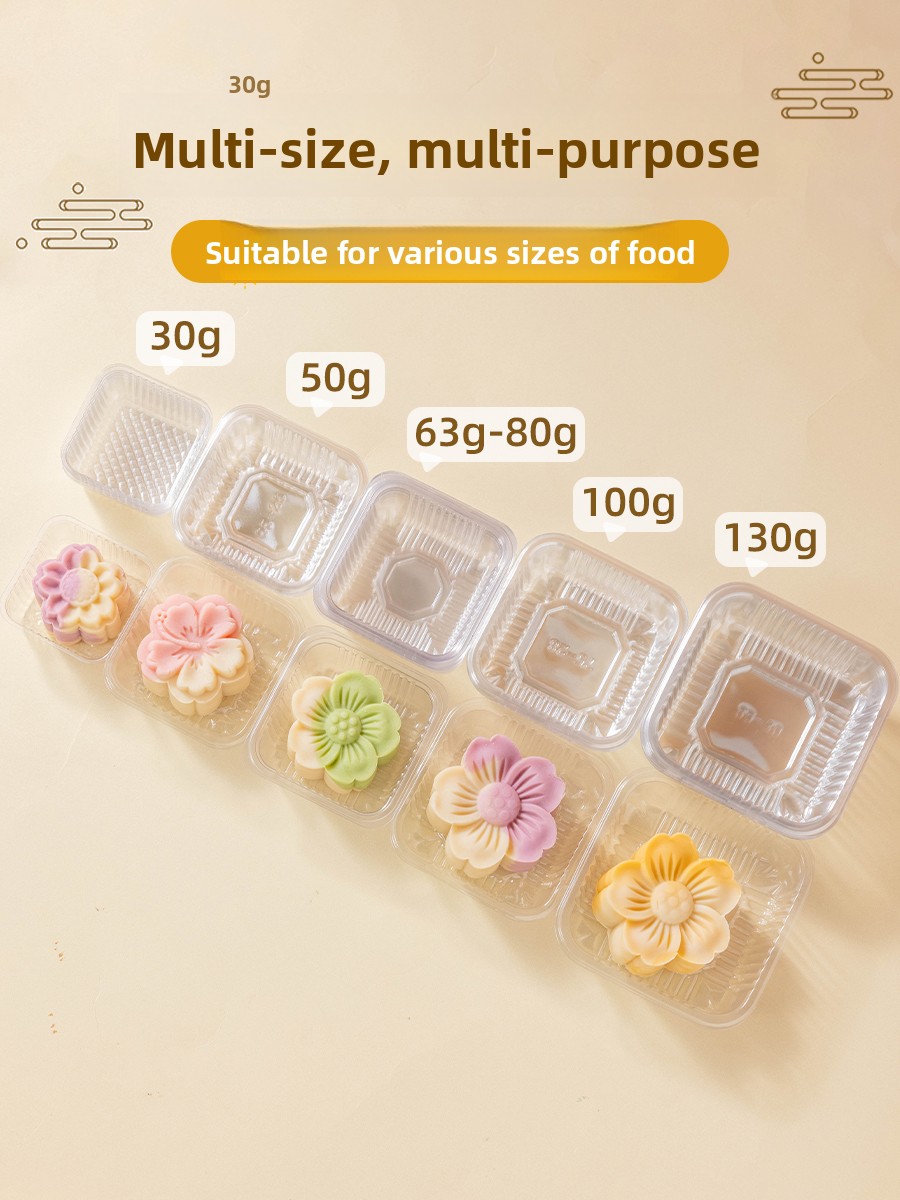 Thickened Plastic Mooncake Pac - Kitchen Baking Cake recension och pris