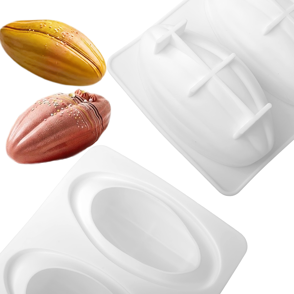 3 or 6-Cell Cocoa Pod Design S - Kitchen Baking Cake recension och pris