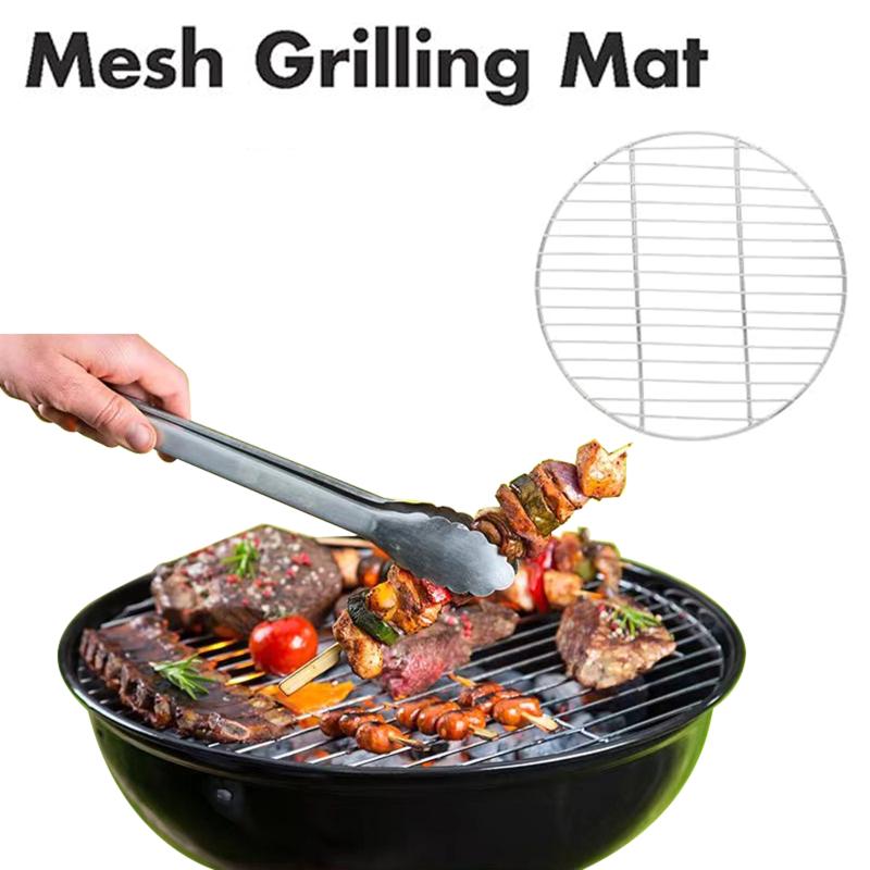 1Pc Stainless Steel Round BBQ  - Super Kitchen Baking Mat recension och pris