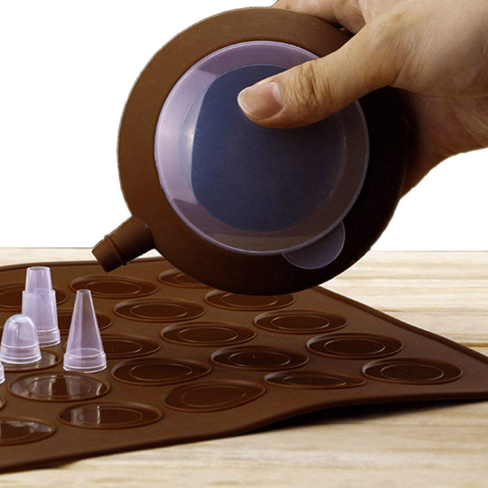 Silicone Macaroon Baking Mold  - Kitchen Set Bakery recension och pris