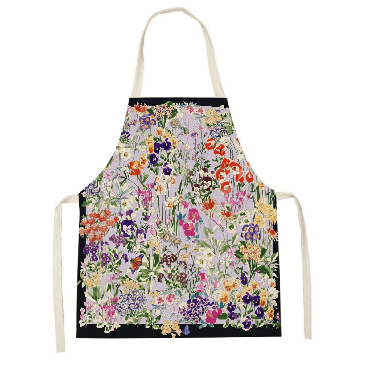 Pink tulip kitchen apron Clean - Baking Kitchen Kids recension och pris