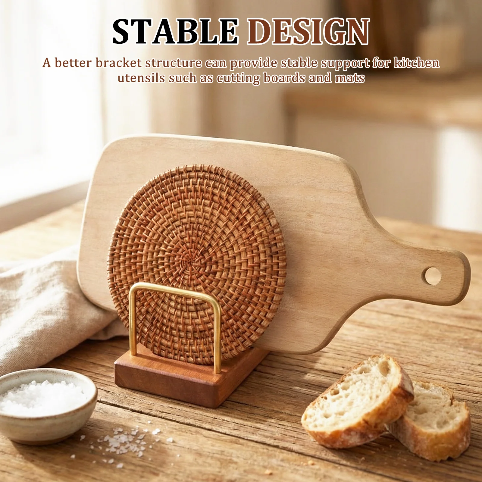 Pot Lid Rack Cutting Board Org - Kitchen Cabinet Baking Organizer recension och pris