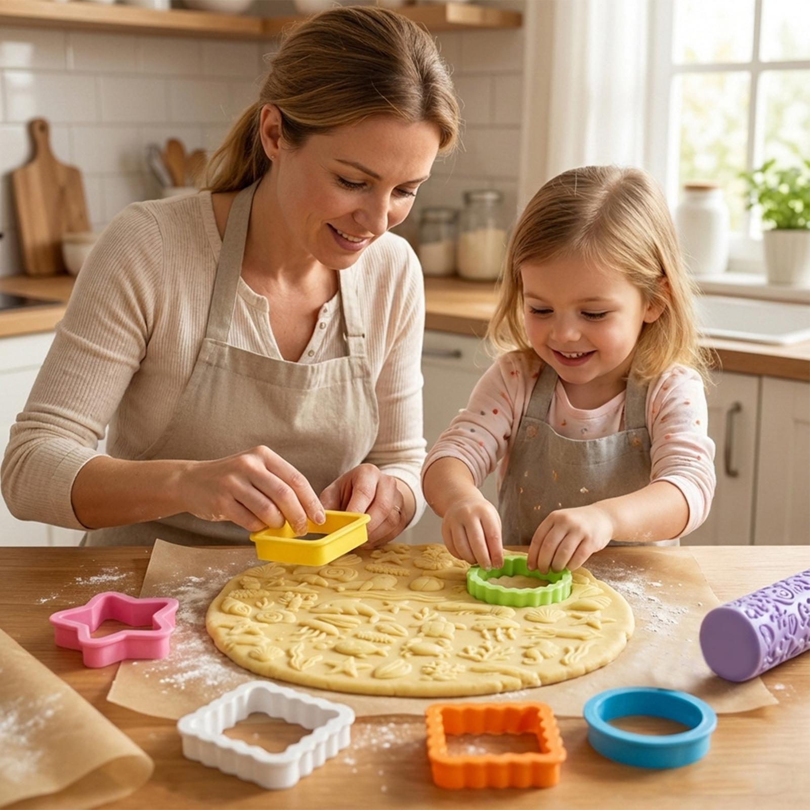 Fun Cookie Cutters Cartoon Bak - Kitchen Baking Cake recension och pris