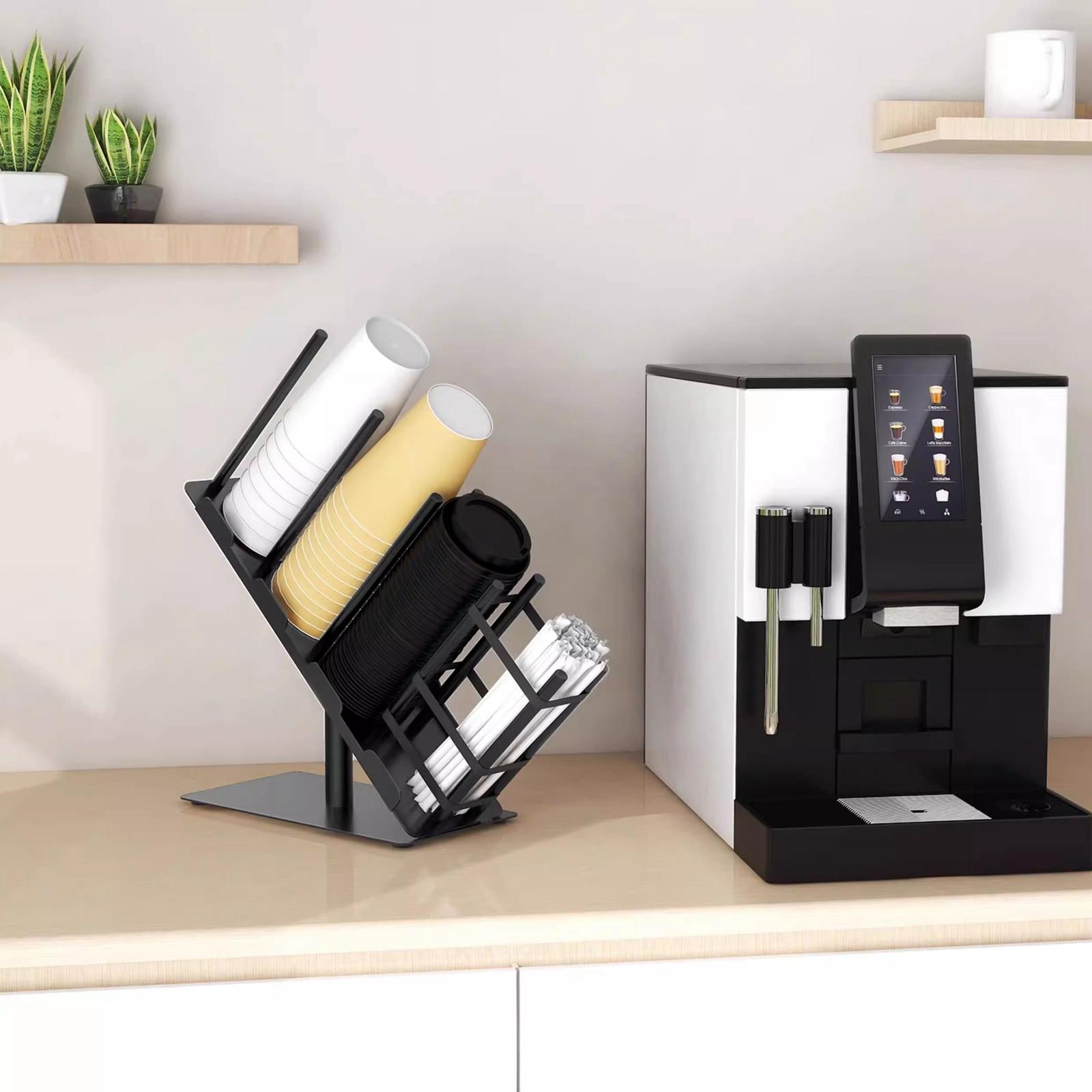 Paper Cup and Lid Holder Stora - Kitchen Cabinet Baking Organizer recension och pris