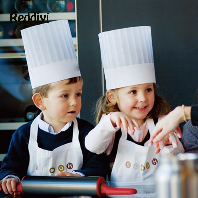 10 Pce Kids Kitchen Hats Kinde - Baking Kitchen Kids recension och pris