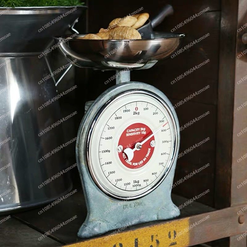 Retro metal table scale 2KG 🥰  - Kitchen Baking Table recension och pris