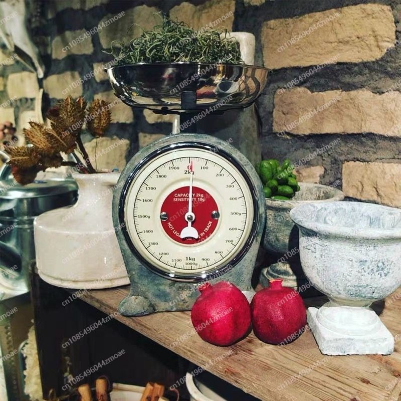 Retro metal table scale 2KG 🥰  - Kitchen Baking Table recension och pris