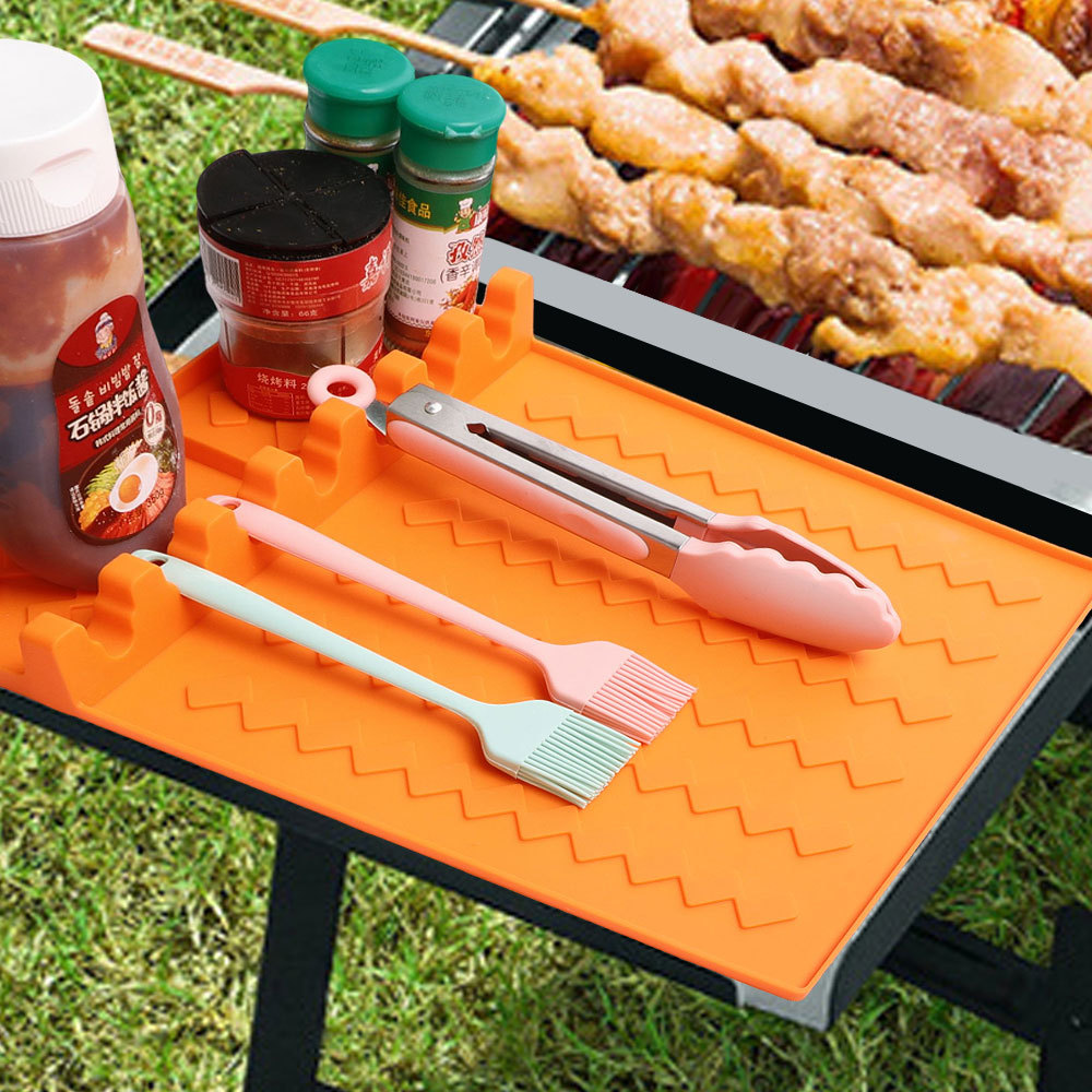 Silicone BBQ Grill Side Burner - Super Kitchen Baking Mat recension och pris
