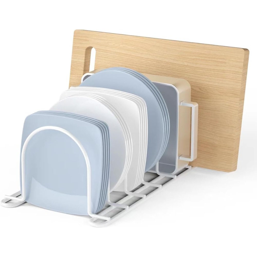 Vertical Dish Organizer for Ca - Kitchen Cabinet Baking Organizer recension och pris