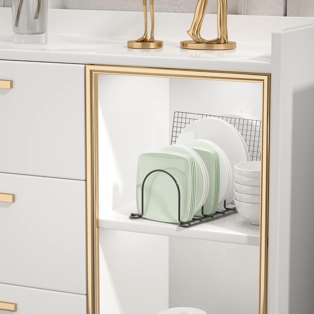 Vertical Dish Organizer for Ca - Kitchen Cabinet Baking Organizer recension och pris
