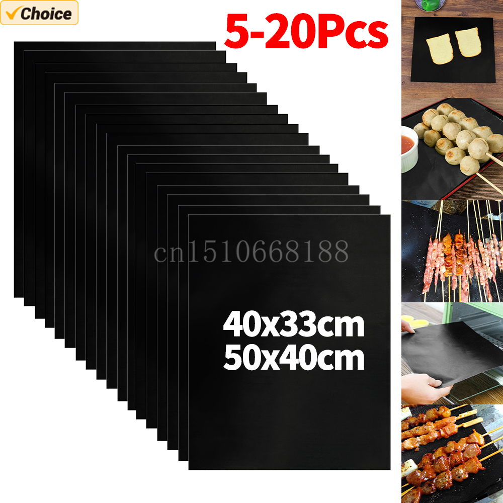 5-20Pcs Oven Liners Grill Mat  - Super Kitchen Baking Mat recension och pris
