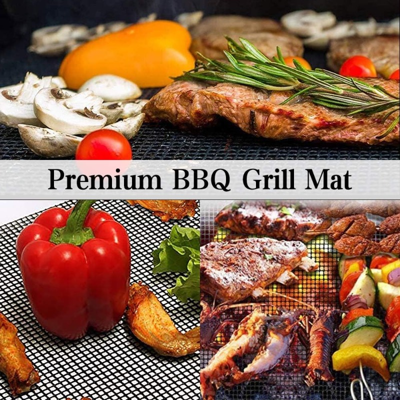Grill Mesh Mat Set of 5, Reusa - Super Kitchen Baking Mat recension och pris