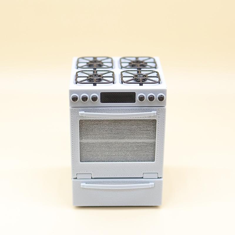 1/12 Miniature Gas Stove With  - Kitchen Baking Table recension och pris