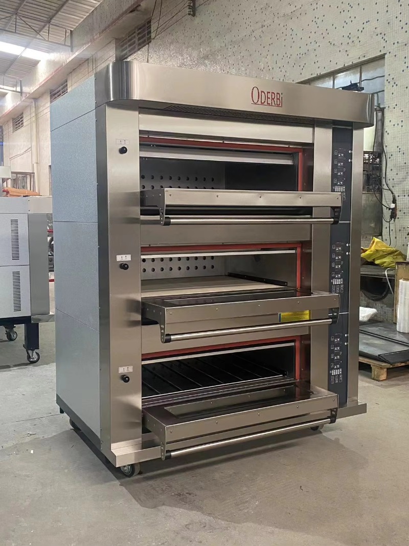 Customized Commercial 3 Deck 6 - Commercial Kitchen For Baking recension och pris