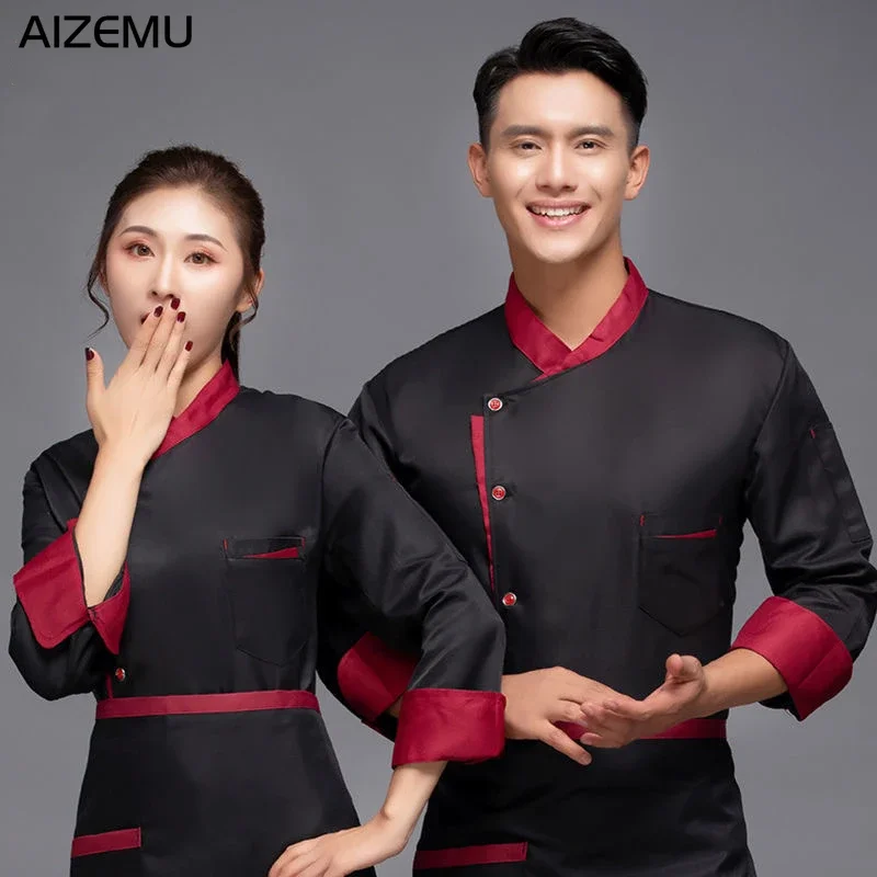 Man Restaurant Chef Jacket Lon - Kitchen Set Bakery recension och pris