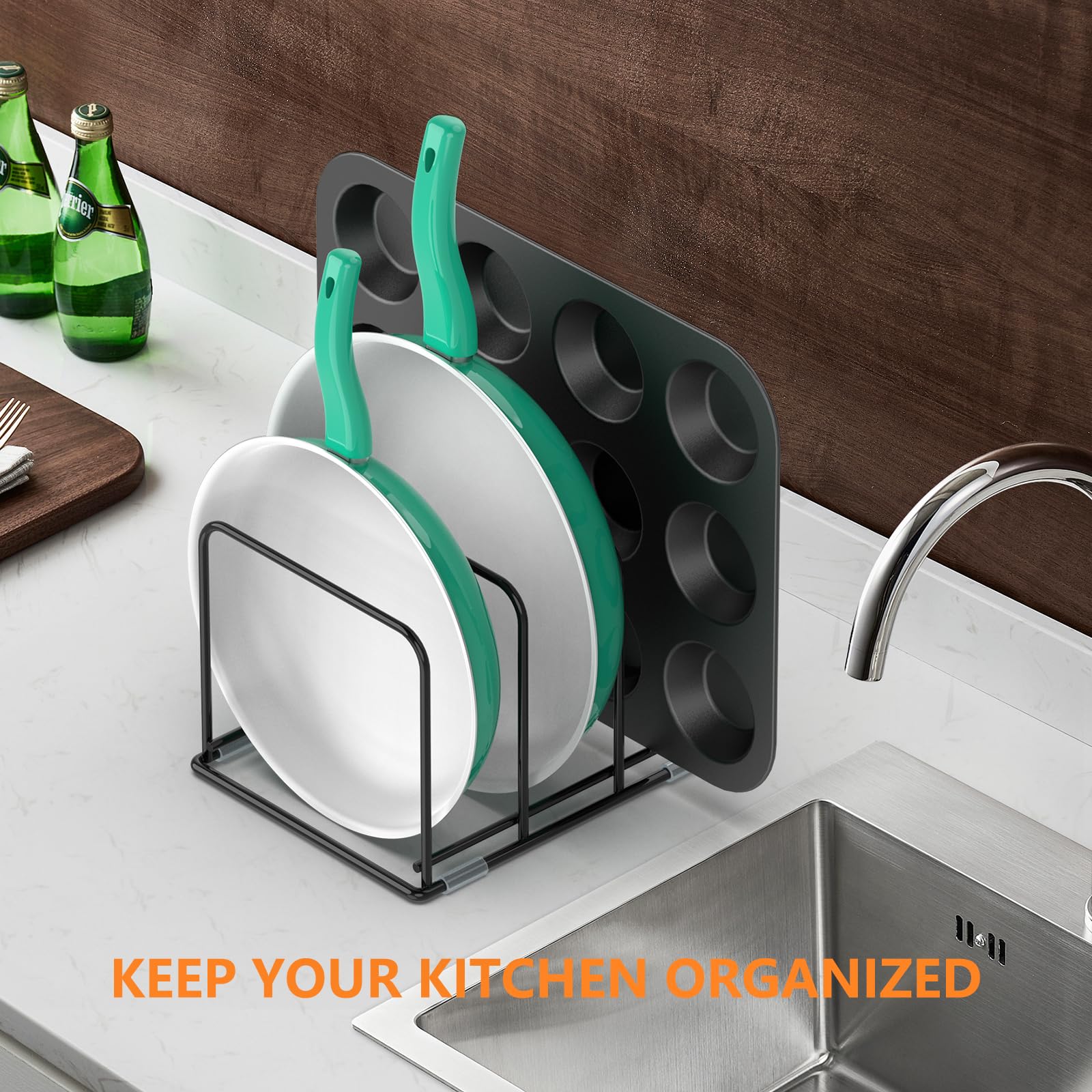 Pan Organizer Kitchen Cabinet  - Kitchen Cabinet Baking Organizer recension och pris
