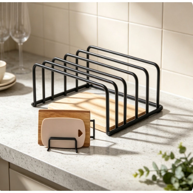 Kitchen Cutting Board Storage  - Kitchen Cabinet Baking Organizer recension och pris