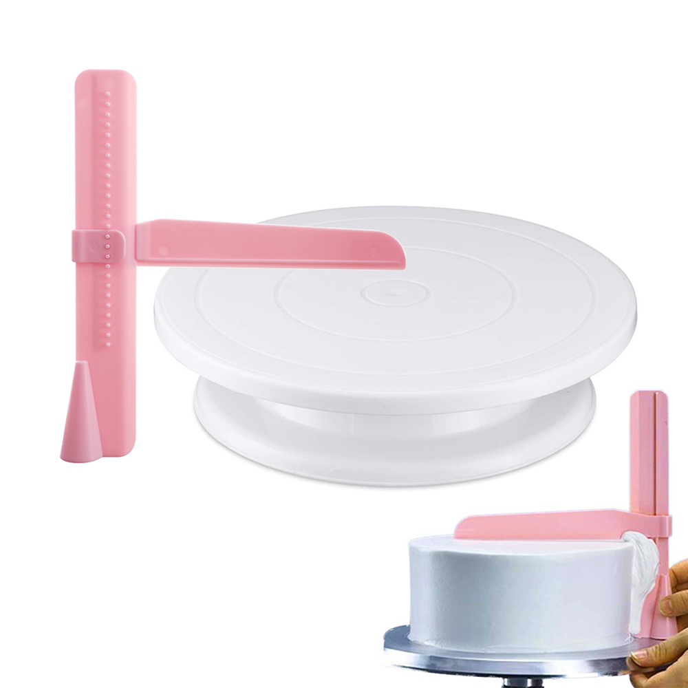 Plastic Cake turntable Kitchen - Kitchen Baking Table recension och pris
