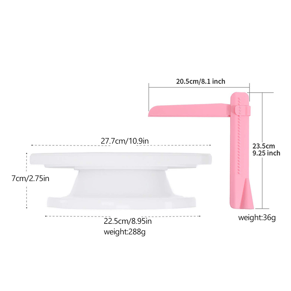 Plastic Cake turntable Kitchen - Kitchen Baking Table recension och pris