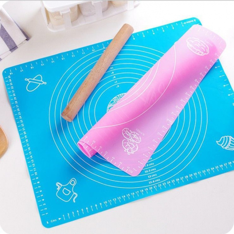 Silicone Pastry Rolling Mat Fo - Kitchen Baking Counter recension och pris